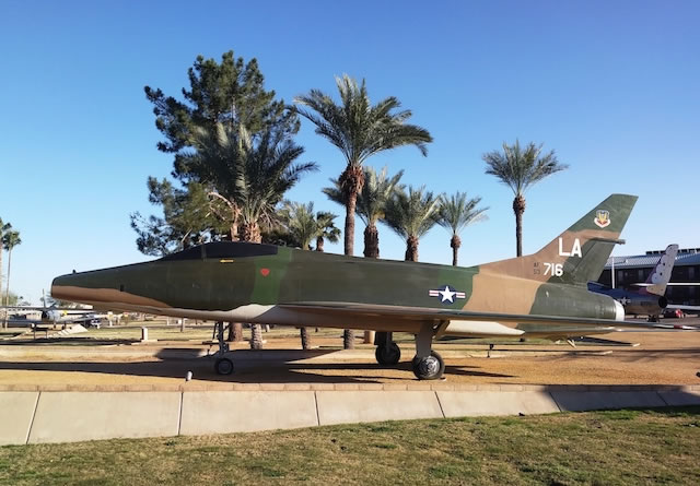 F-100C Super Sabre, S/N 53-1716, Luke Air Force Base, Phoenix, Arizona